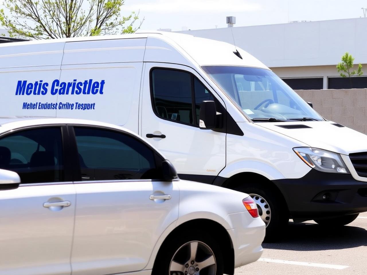 Mobiler Autoglas-Service Van